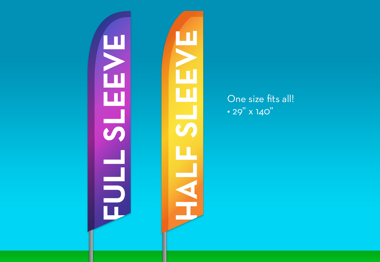 Full Sleeve/Half Sleeve Bow Banners & Hardware