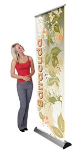 Barracuda Banner Stand