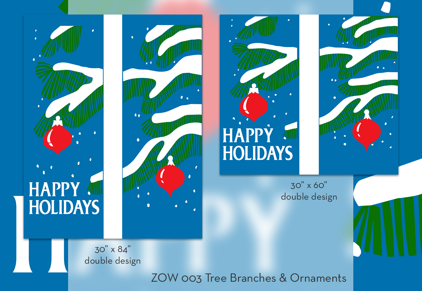 ZOW 003 Tree Branches & Ornaments