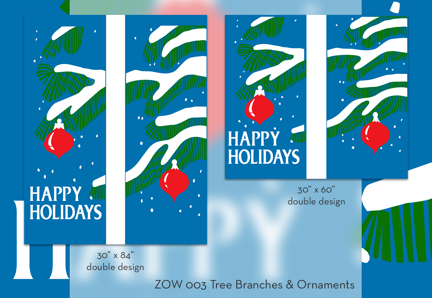 ZOW 003 Tree Branches & Ornaments ZOW 003 Tree Branches & Ornaments