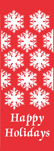 zow 016 Happy Holidays Snowflakes