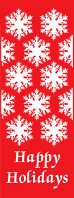 ZOW 016 Happy Holidays Snowflakes