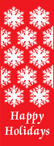 zow 016 Happy Holidays Snowflakes