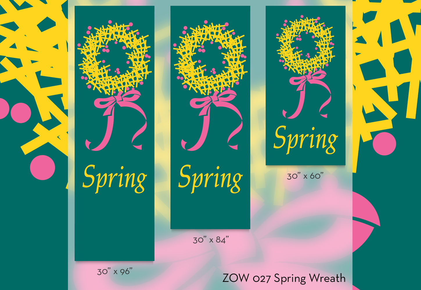 ZOW 027 Spring Wreath