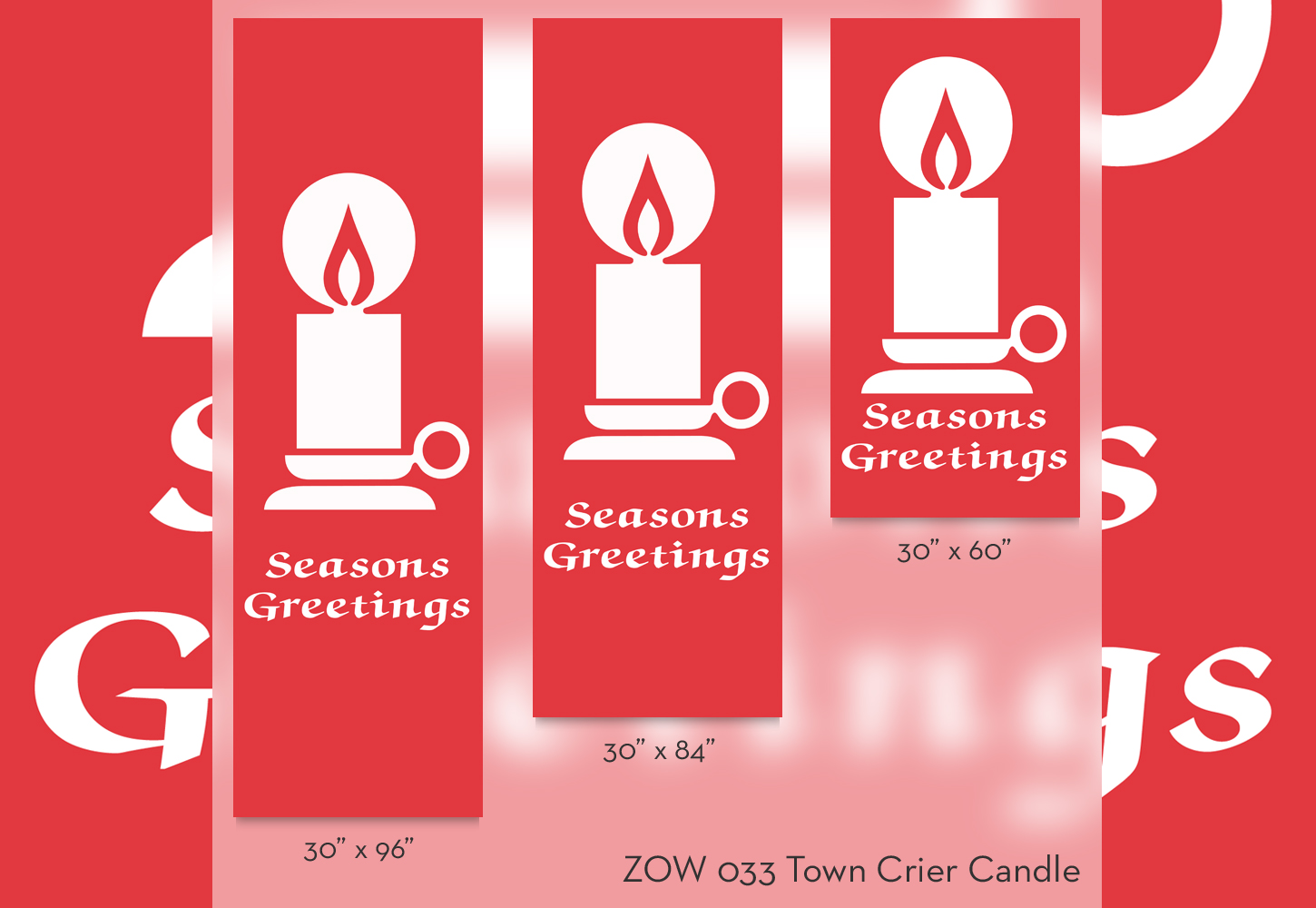 ZOW 033 Town Crier Candle