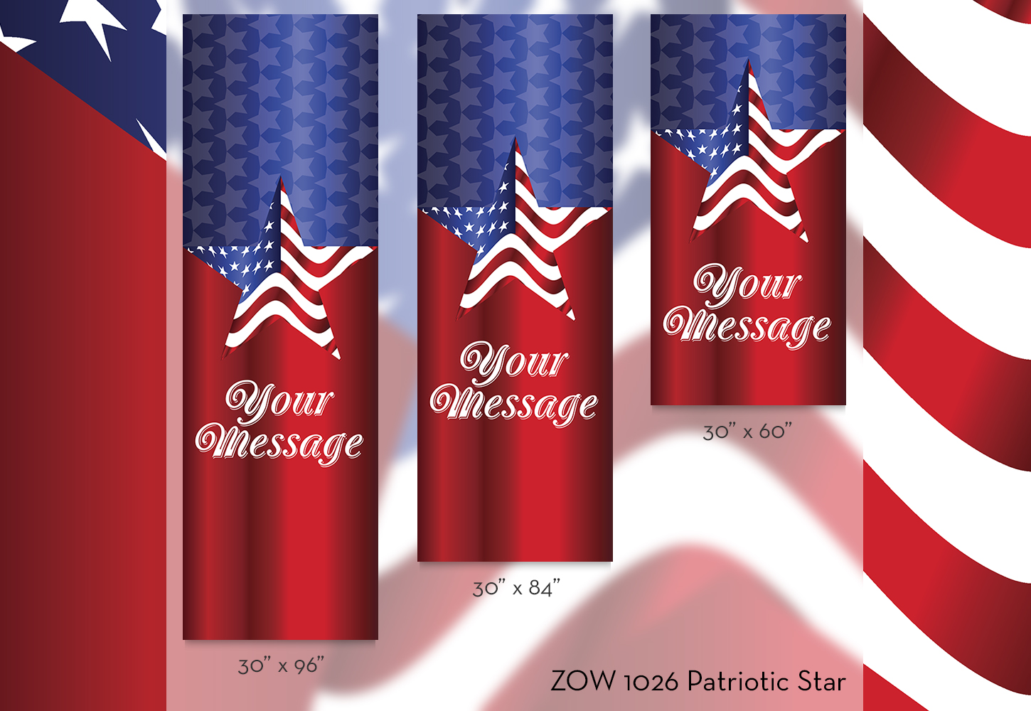 ZOW 1026 Patriotic Star ZOW 1026 Patriotic Star