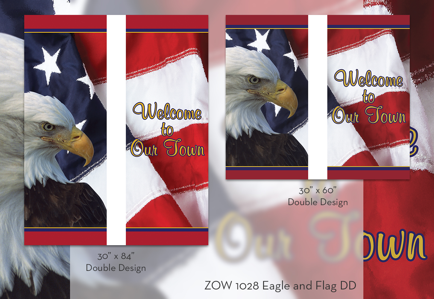 ZOW 1028 Eagle and Flag DD