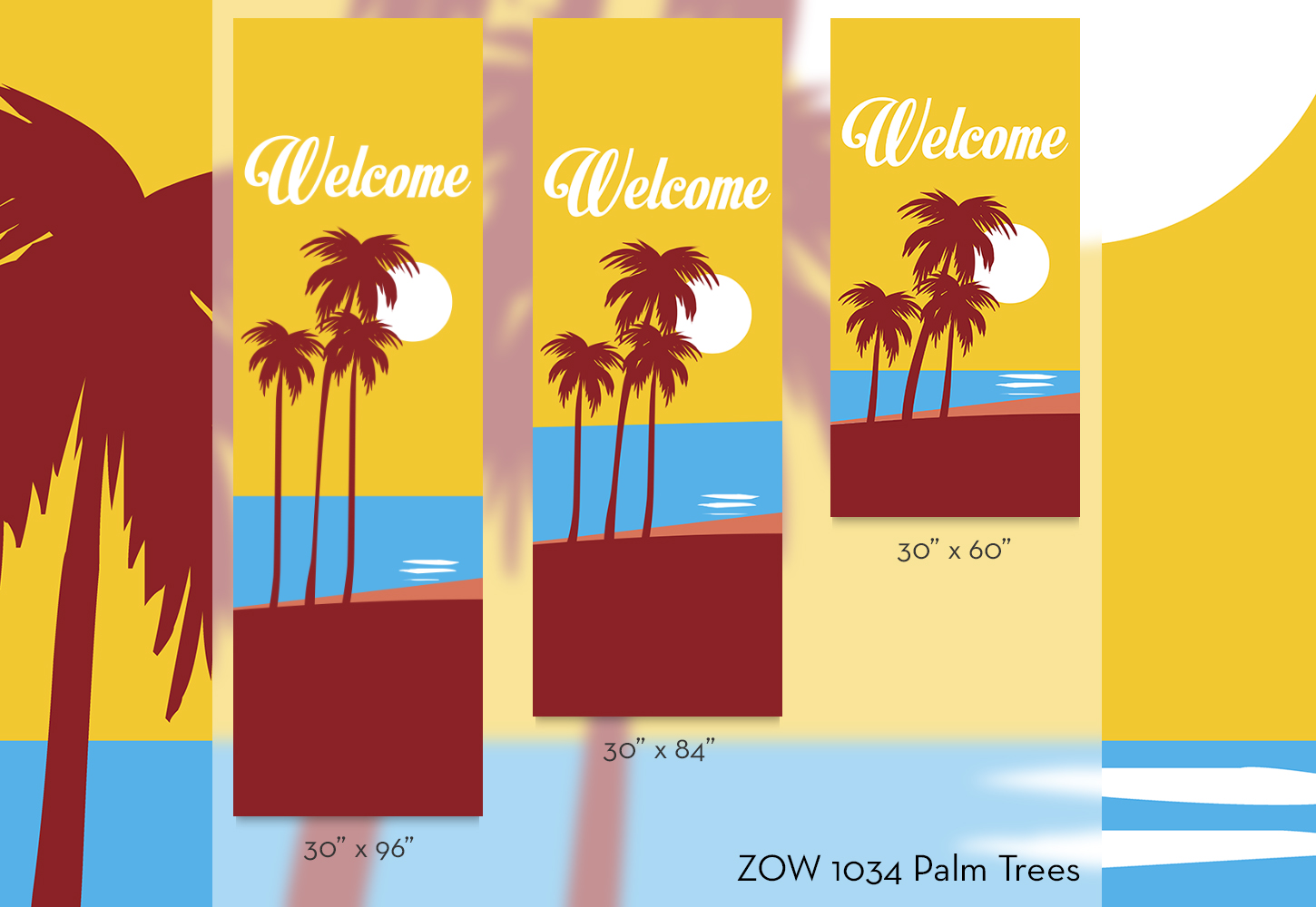 ZOW 1034 Palm Trees