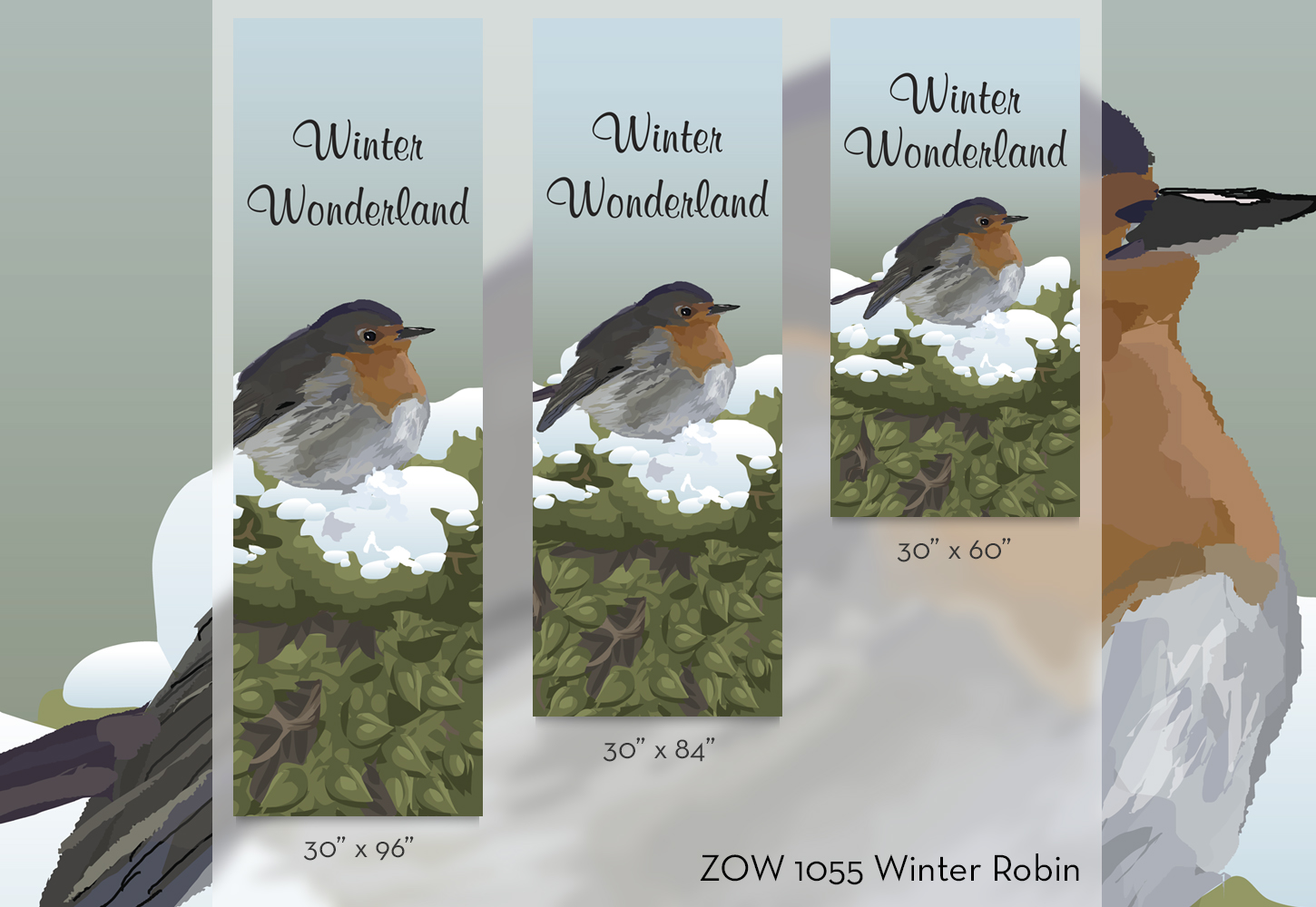 ZOW 1055 Winter Robin ZOW 1055 Winter Robin