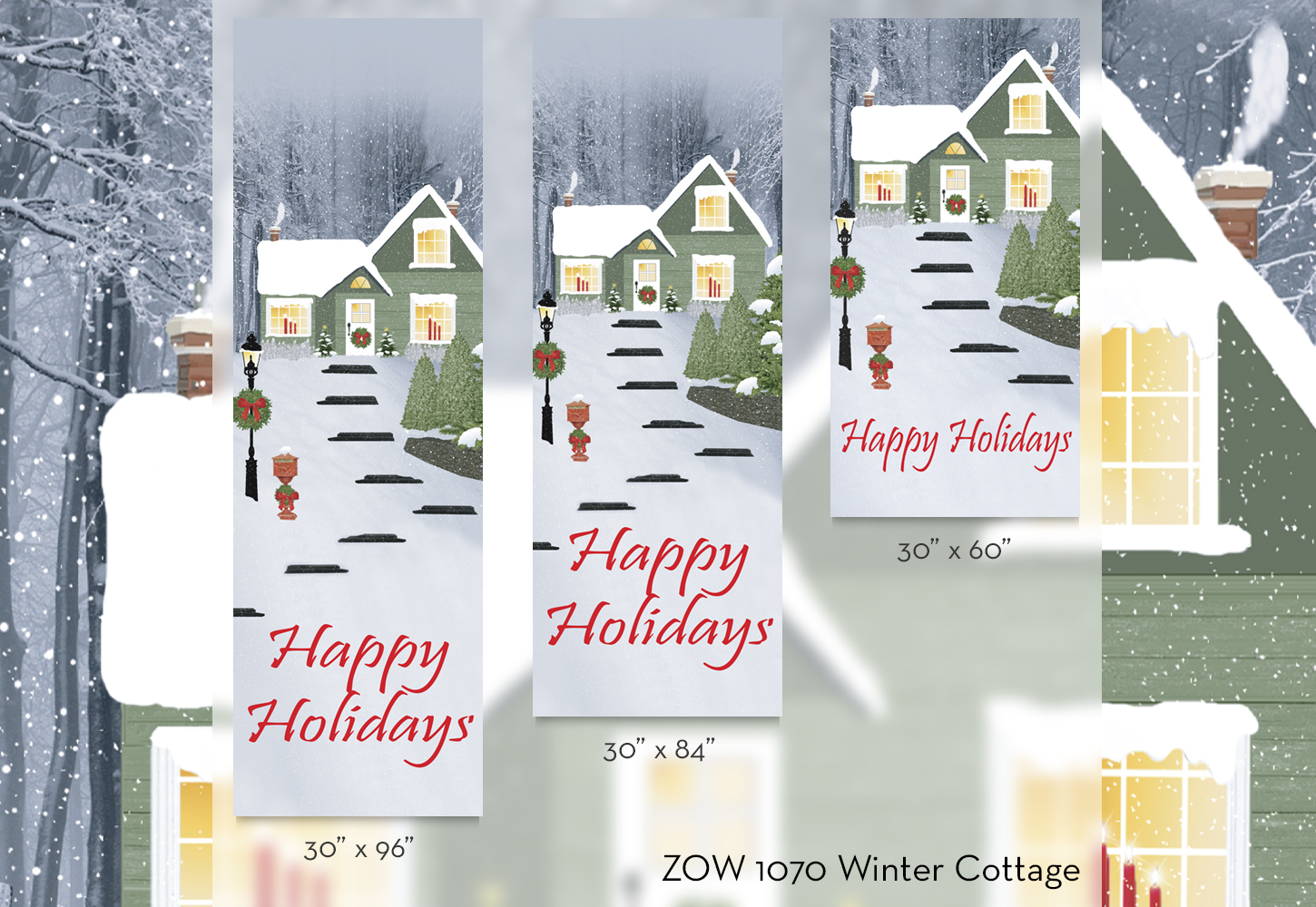 ZOW 1070 Winter Cottage ZOW 1070 Winter Cottage