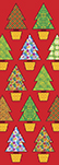 ZOW 1083 Patterned Christmas Trees