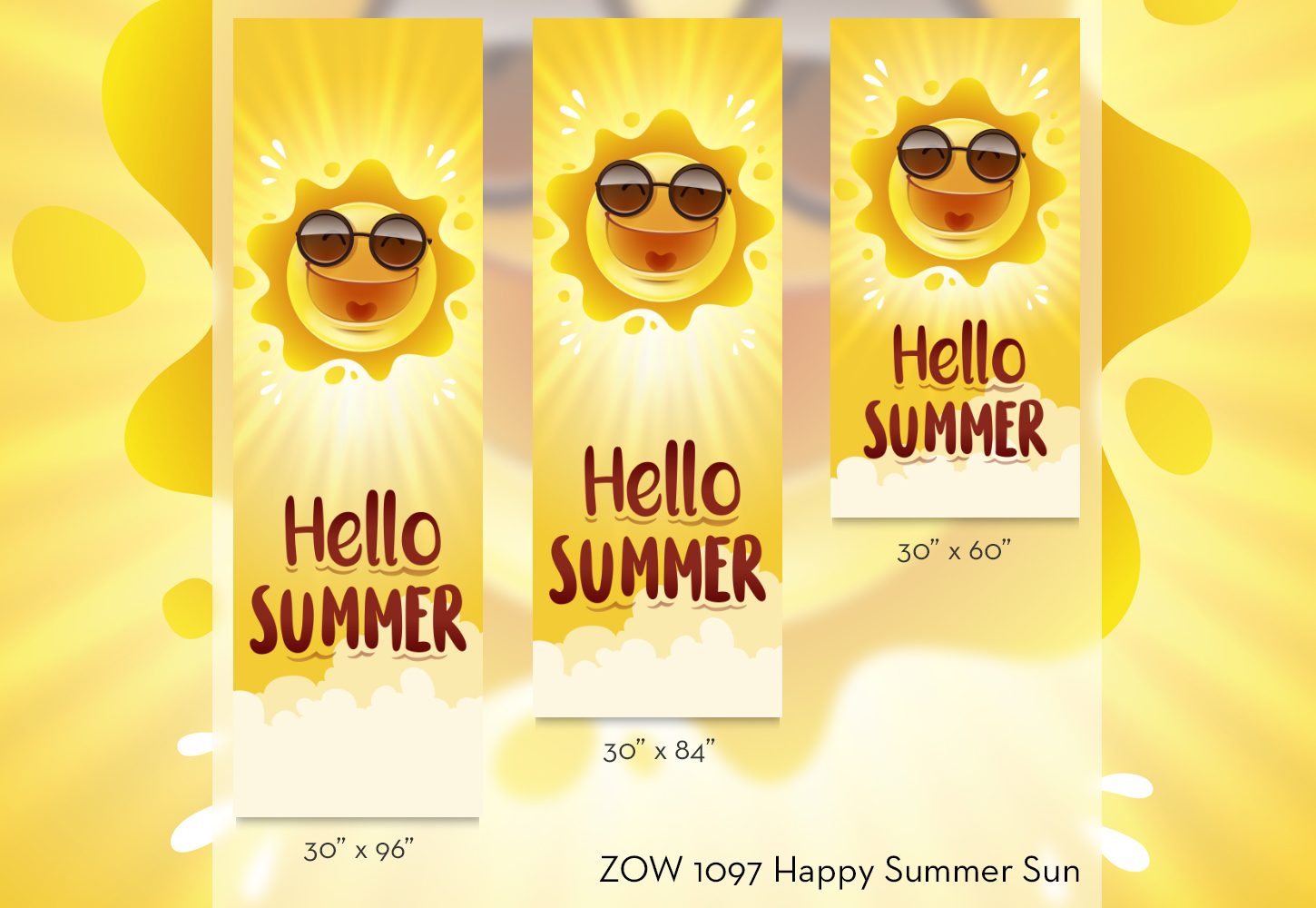 ZOW 1097 Happy Summer Sun ZOW 1097 Happy Summer Sun