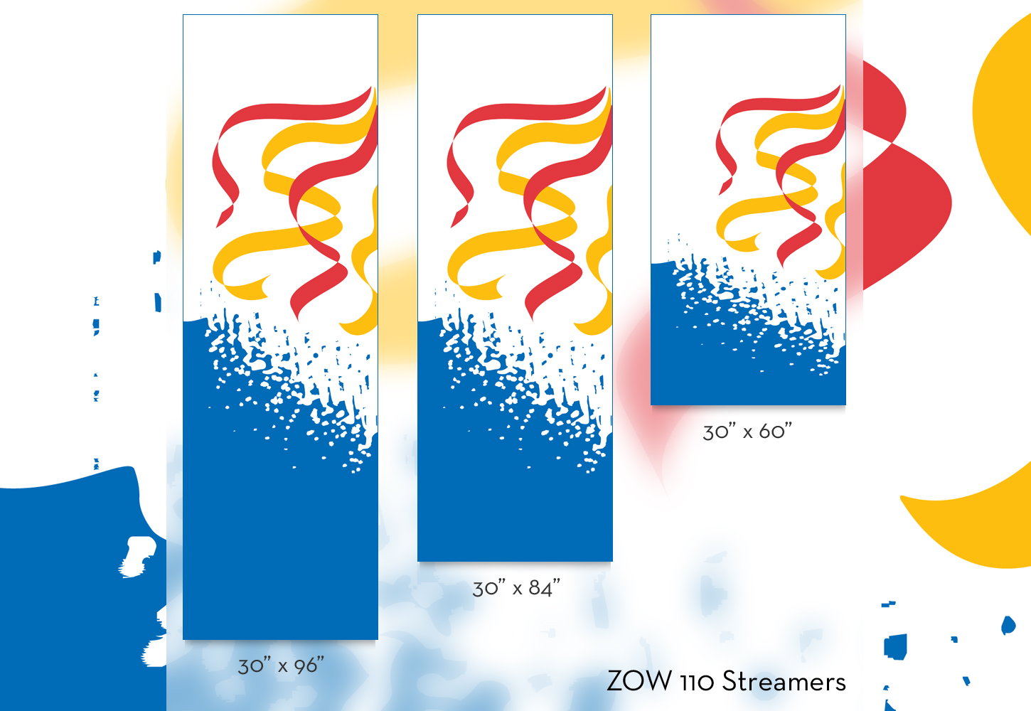 ZOW 110 Streamers ZOW 110 Streamers