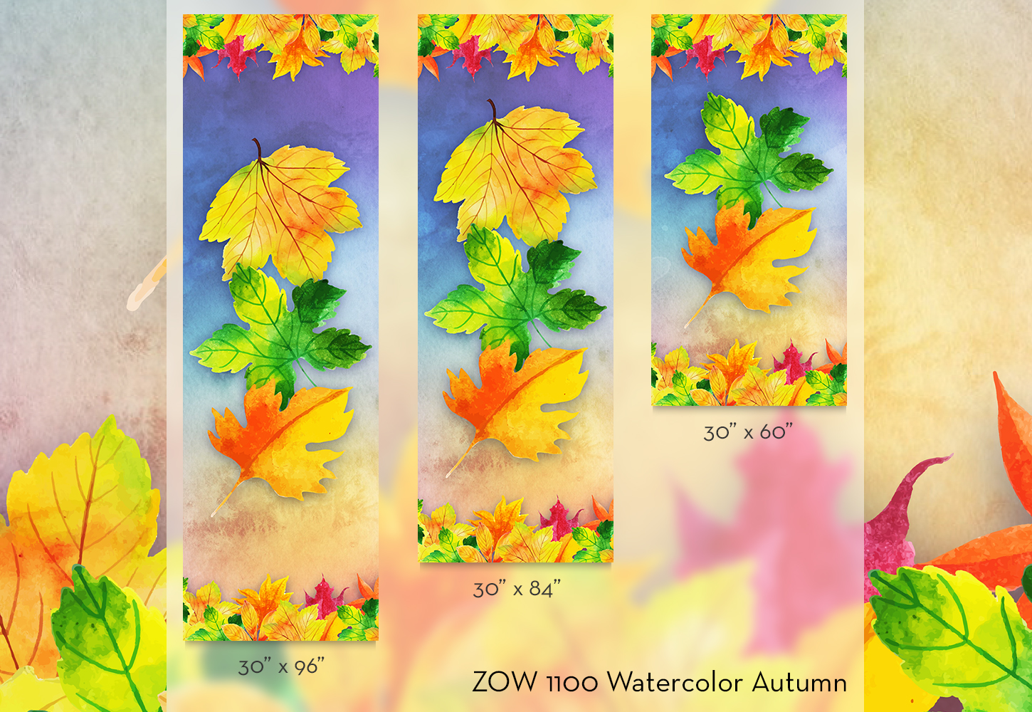 ZOW 1100 Watercolor Autumn