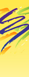 zow 304JR Swishes on Yellow Background