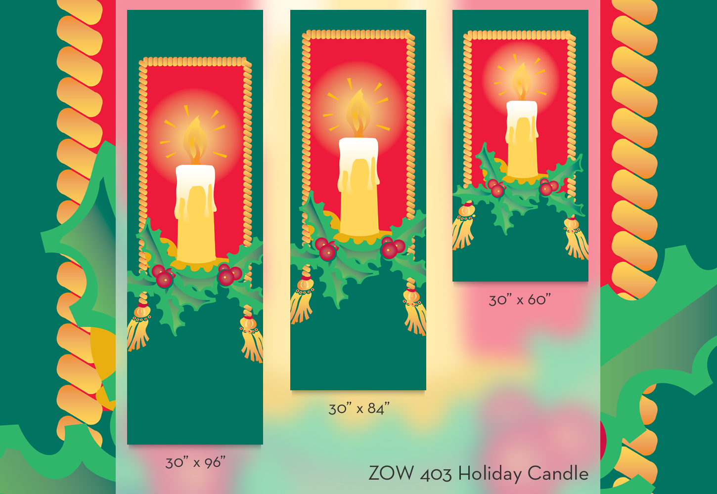 ZOW 403 Holiday Candle ZOW 403 Holiday Candle