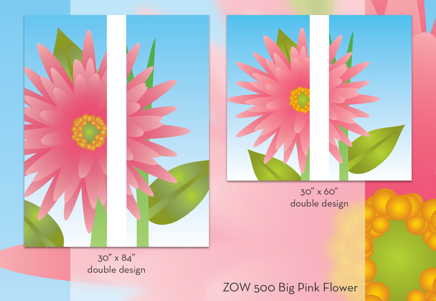 ZOW 500 Big Pink Flower