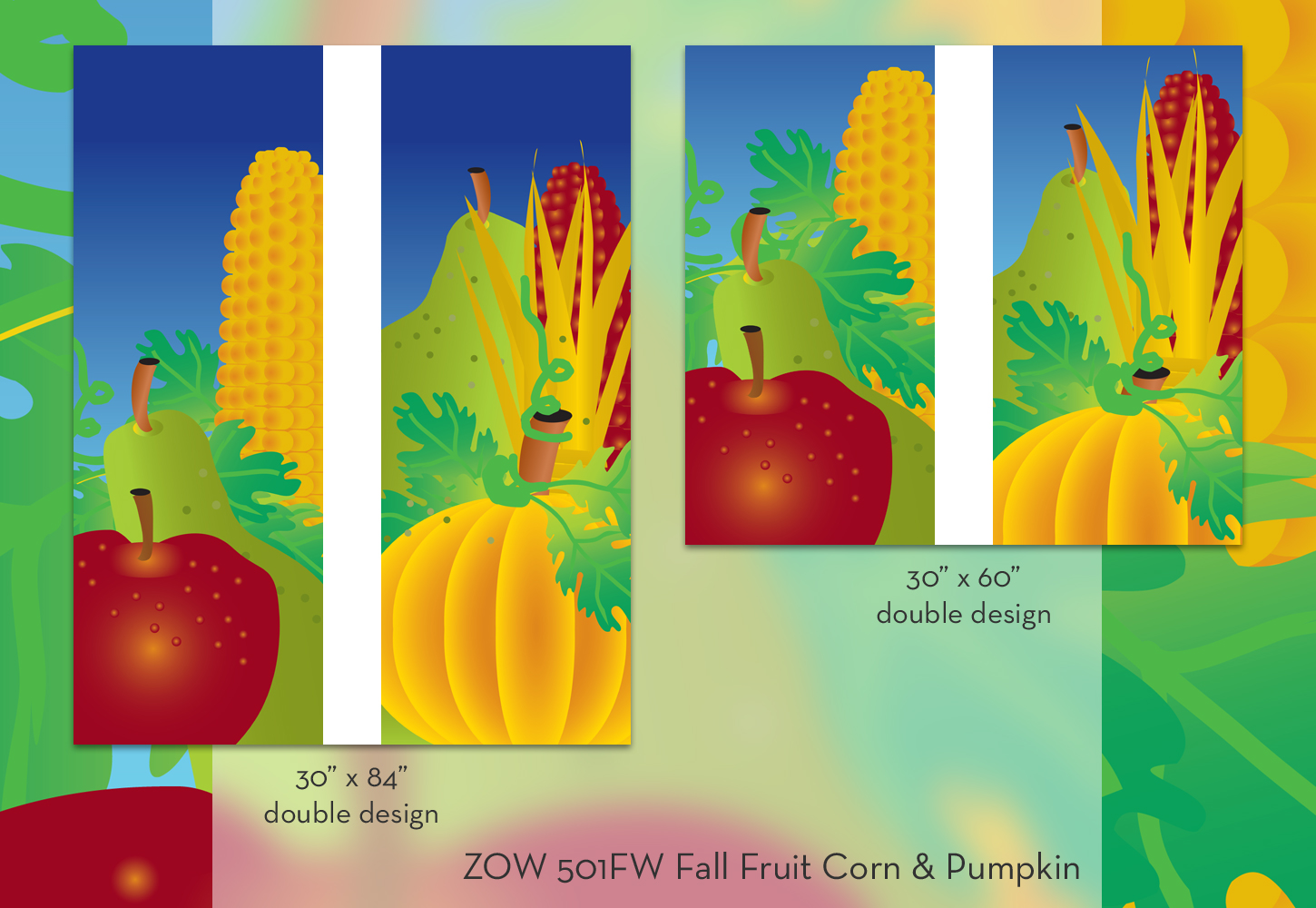ZOW 501FW Fall Fruit Corn & Pumpkin