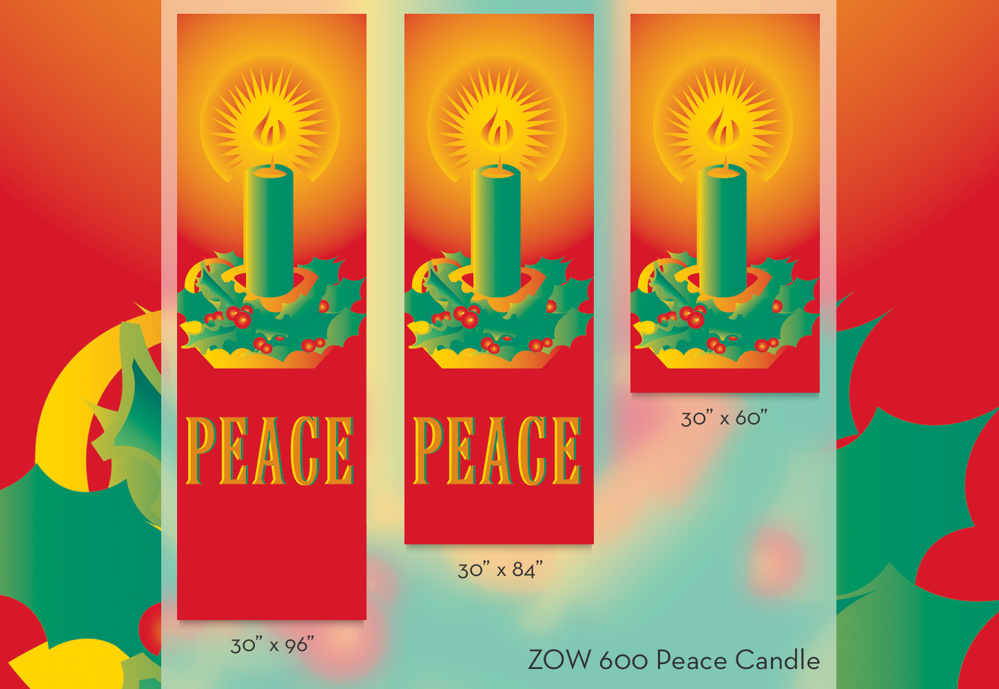 ZOW 600 Peace Candle