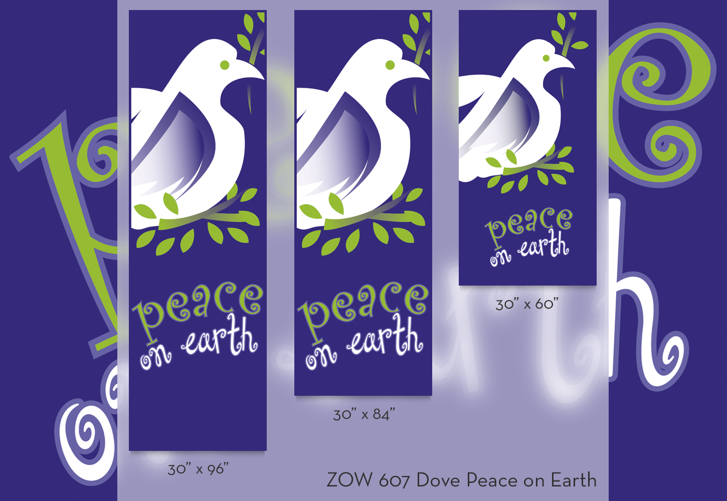ZOW 607 Dove Peace on Earth