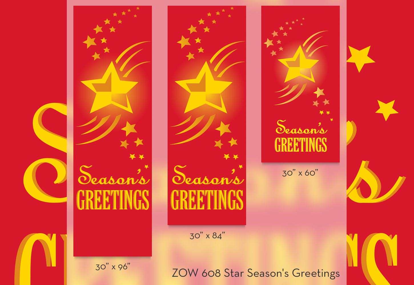 ZOW 608 Star Season's Greetings