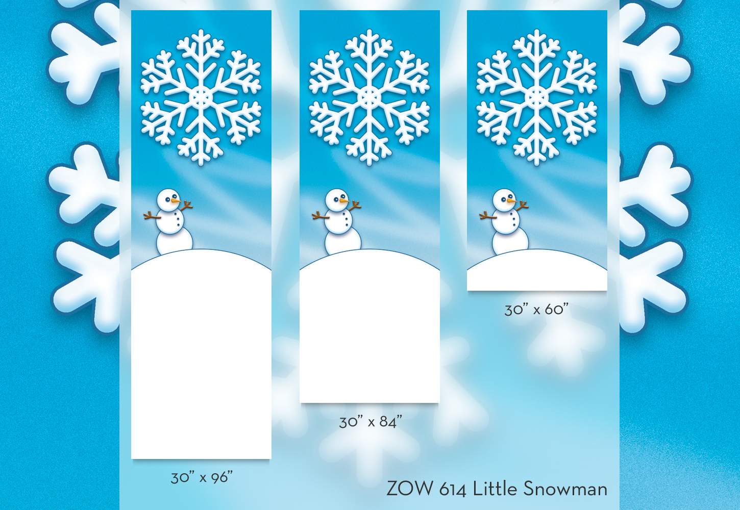 ZOW 614 Little Snowman