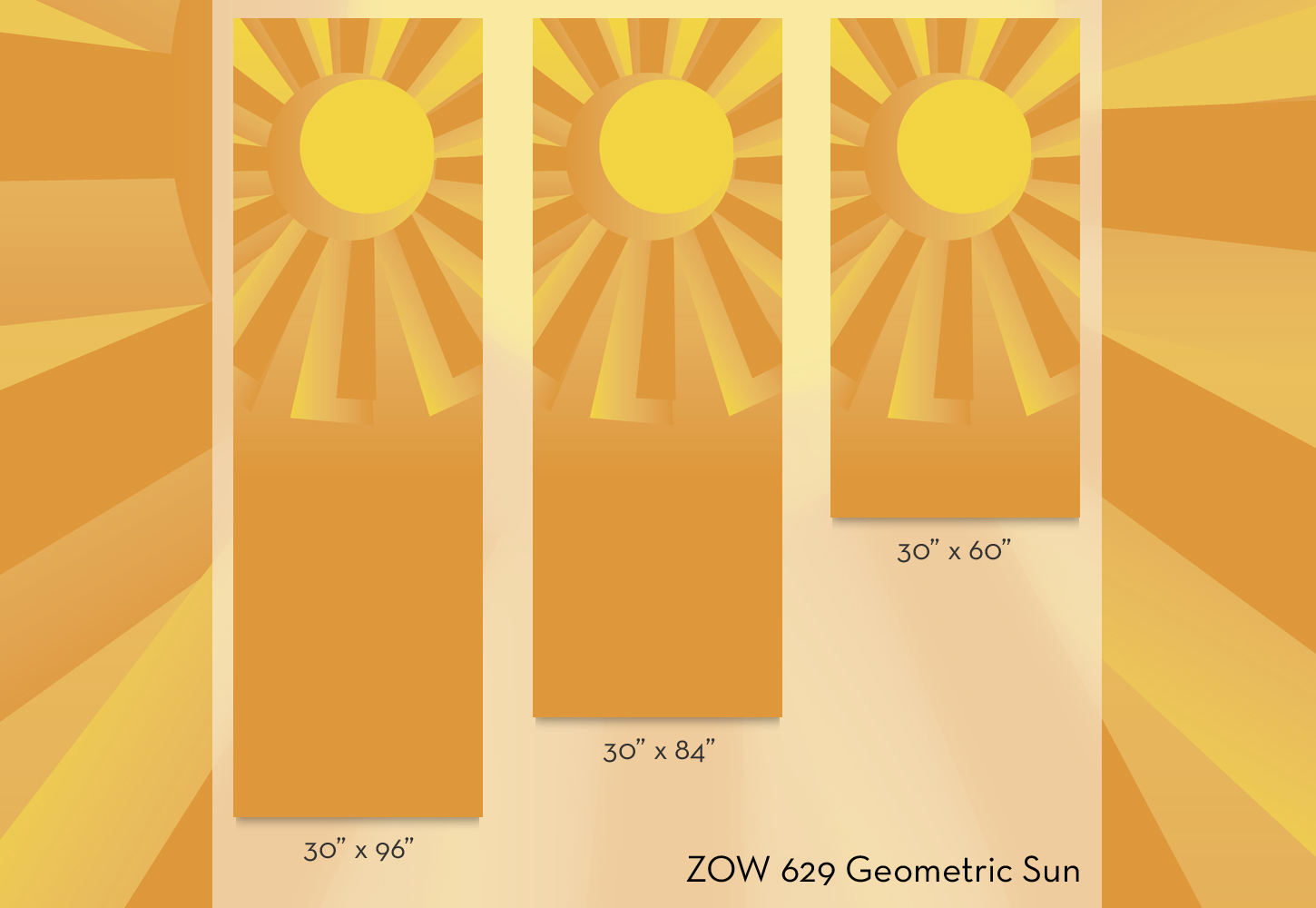 ZOW 629 Geometric Sun