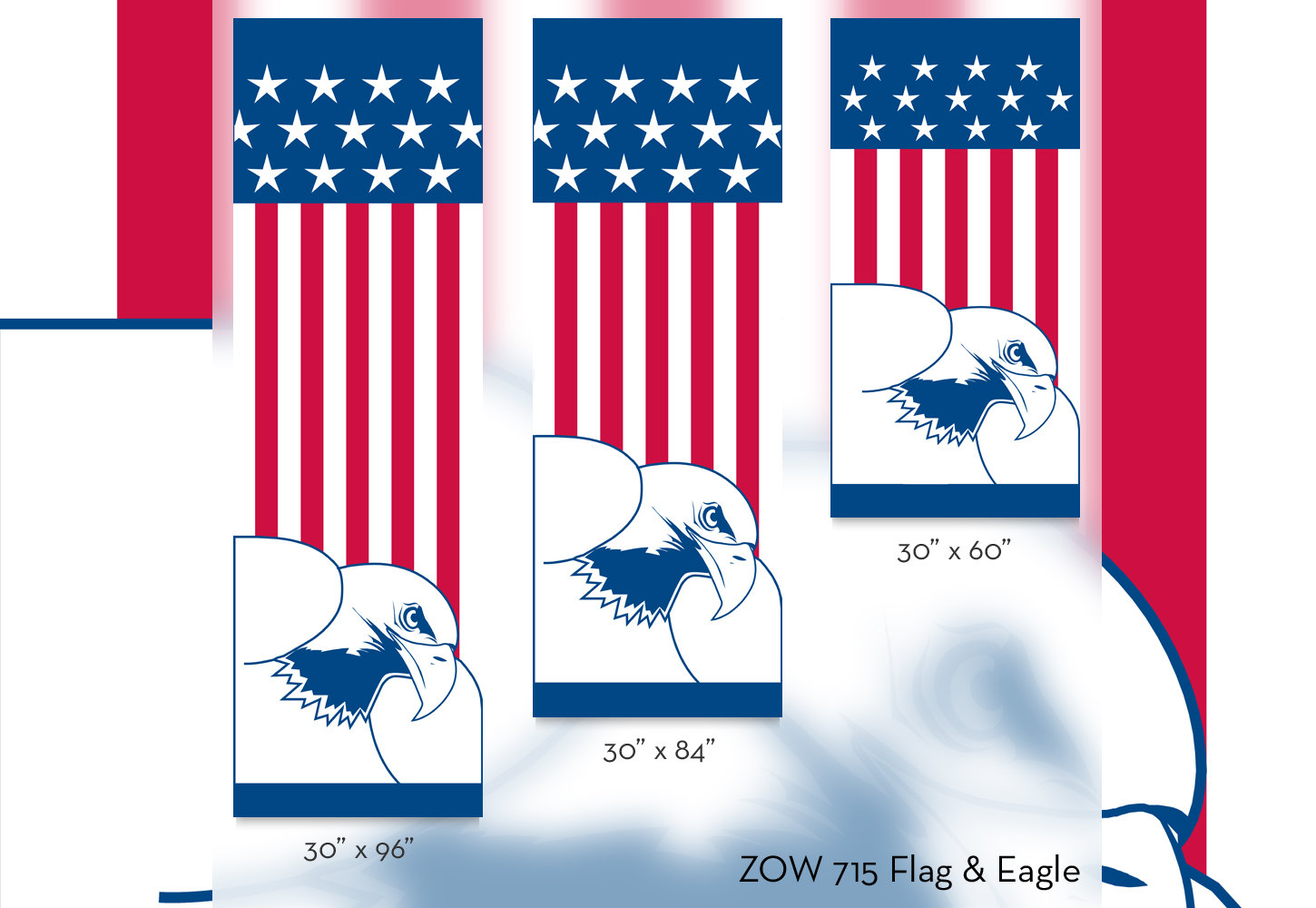 ZOW 715 Flag & Eagle ZOW 715 Flag & Eagle