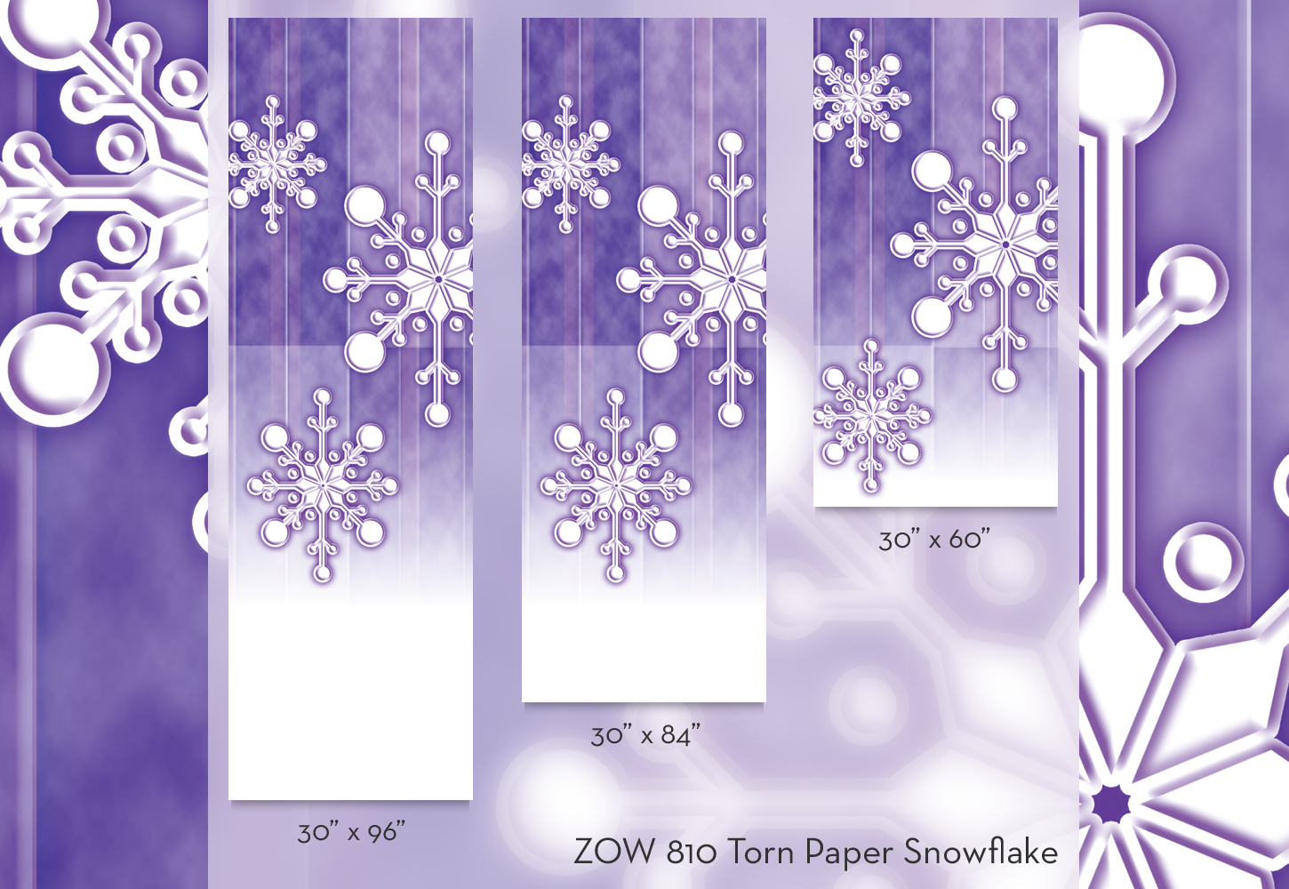 ZOW 810 Torn Paper Snowflake ZOW 810 Torn Paper Snowflake