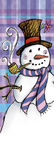 zow 811 Plaid Snowman