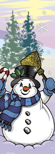 zow 816 Snowman with Broom