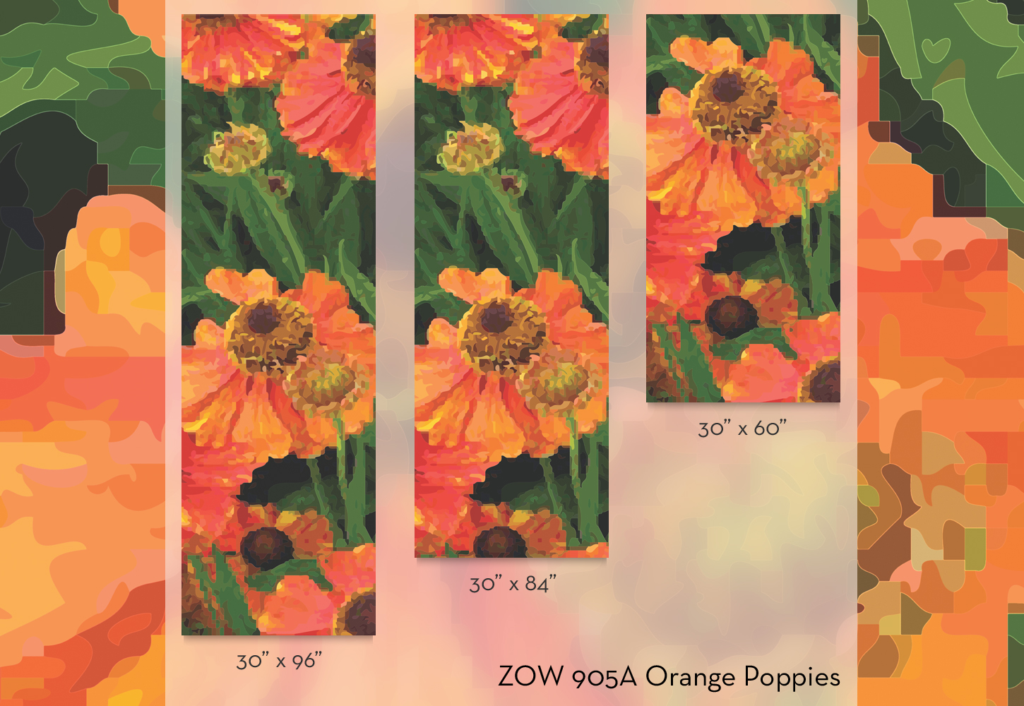 ZOW 905A Orange Poppies