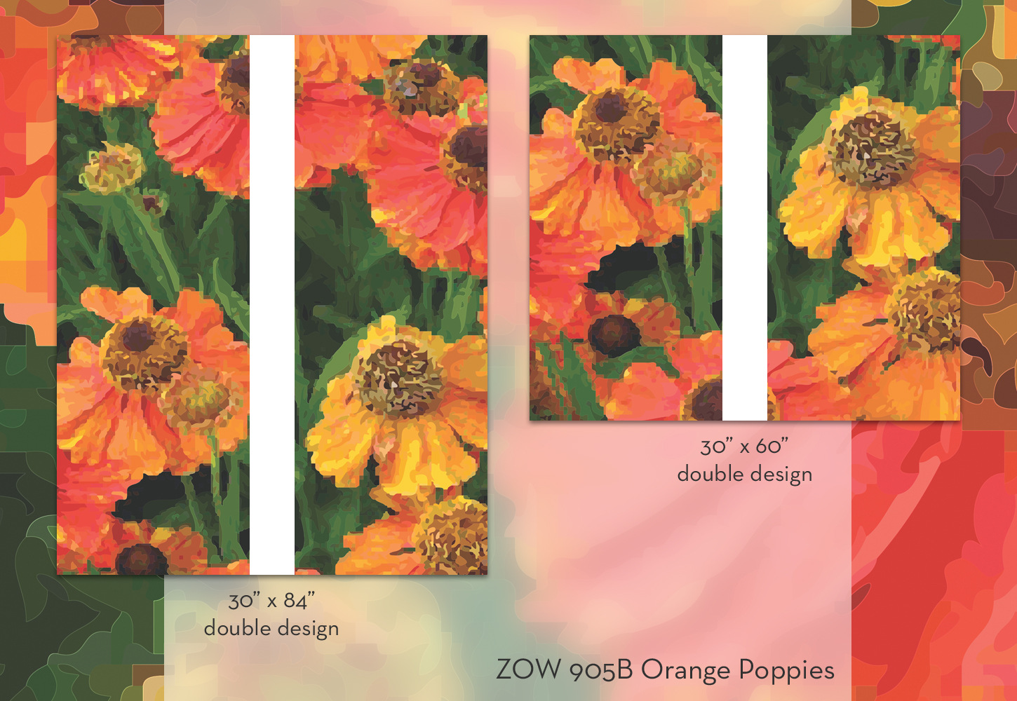 ZOW 905B Orange Poppies