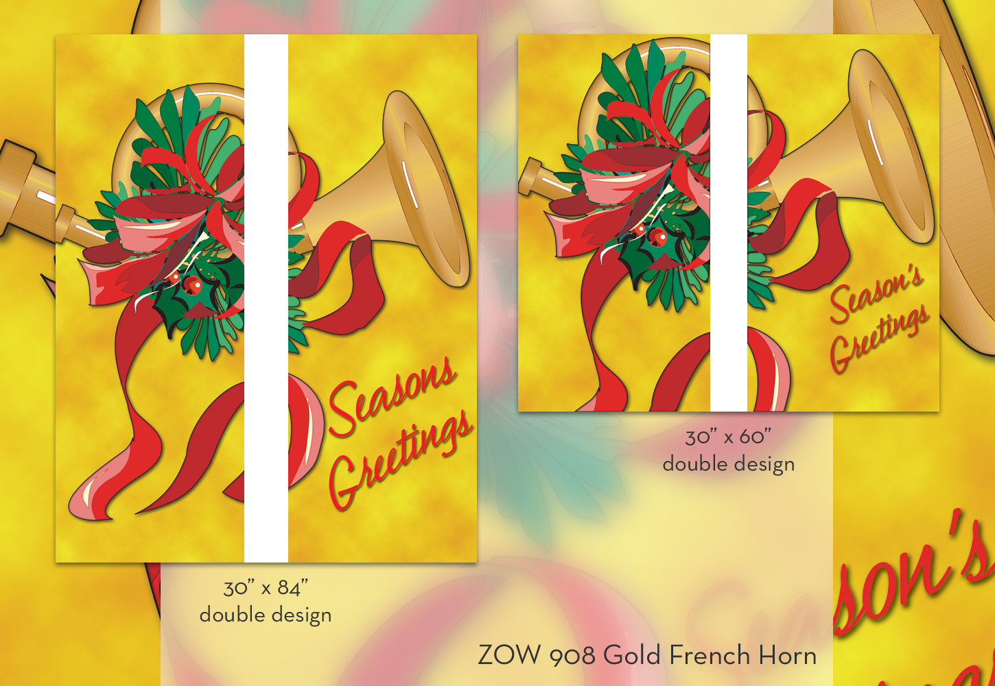 ZOW 908 Gold French Horn ZOW 908 Gold French Horn