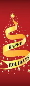ZOW 938 Happy Holidays Ribbon Tree