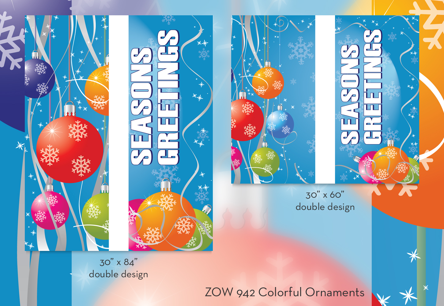 ZOW 942 Colorful Ornaments ZOW 942 Colorful Ornaments