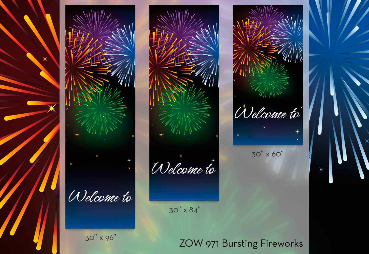 ZOW 971 Bursting Fireworks ZOW 971 Bursting Fireworks