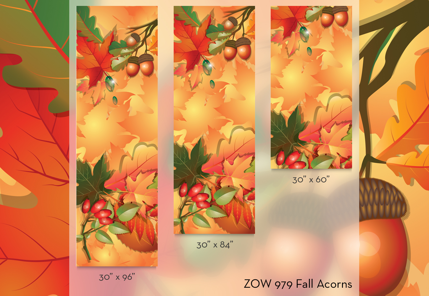 ZOW 979 Fall Acorns