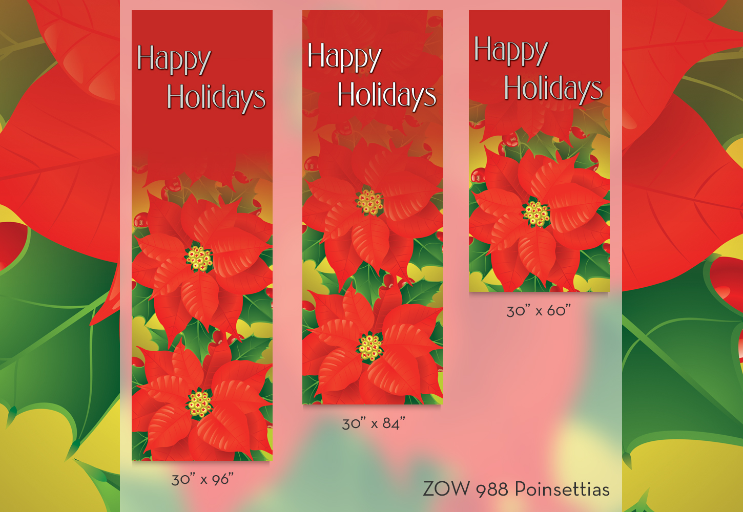 ZOW 988 Poinsettias