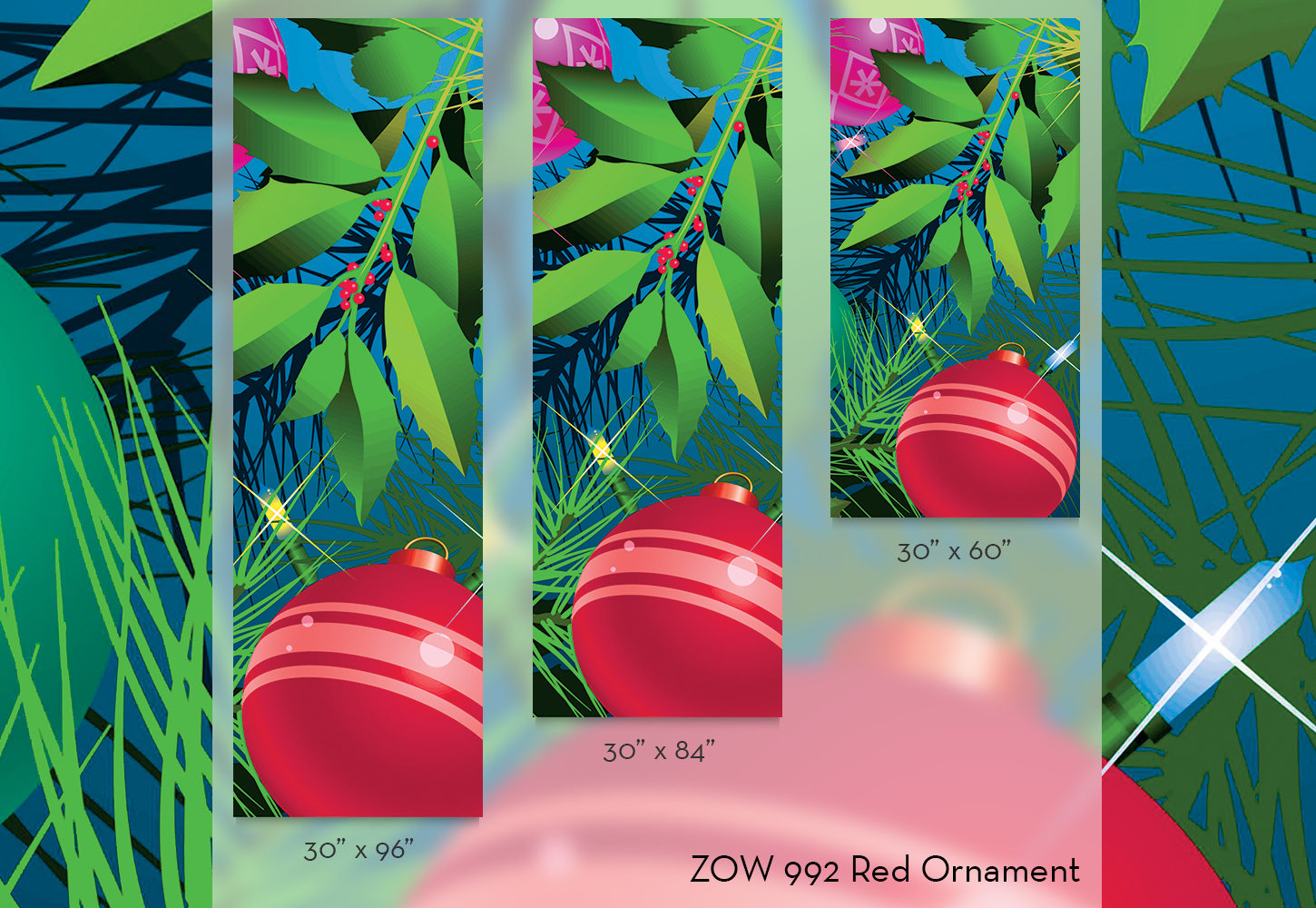 ZOW 992 Red Ornament ZOW 992 Red Ornament